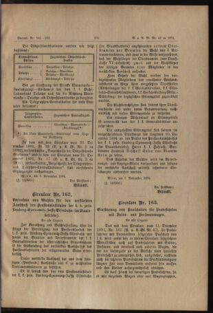 Verordnungs- und Anzeige-Blatt der k.k. General-Direction der österr. Staatsbahnen 18941117 Seite: 3