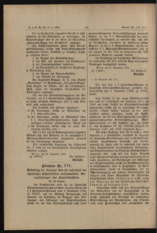 Verordnungs- und Anzeige-Blatt der k.k. General-Direction der österr. Staatsbahnen 18941201 Seite: 2