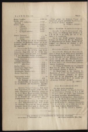 Verordnungs- und Anzeige-Blatt der k.k. General-Direction der österr. Staatsbahnen 18941231 Seite: 24