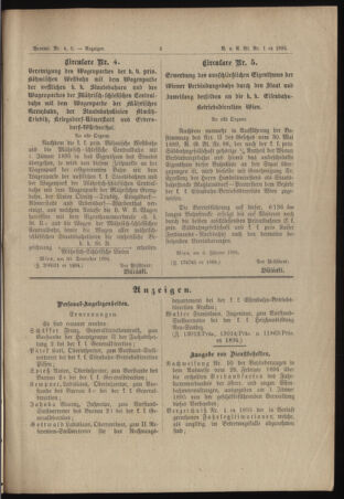 Verordnungs- und Anzeige-Blatt der k.k. General-Direction der österr. Staatsbahnen 18950105 Seite: 3