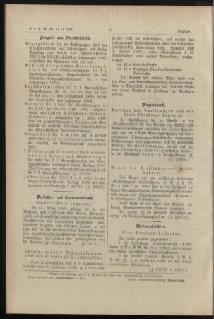 Verordnungs- und Anzeige-Blatt der k.k. General-Direction der österr. Staatsbahnen 18950316 Seite: 6