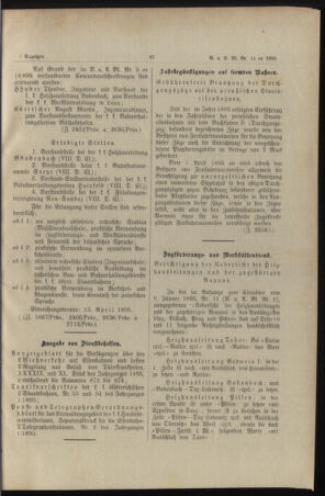 Verordnungs- und Anzeige-Blatt der k.k. General-Direction der österr. Staatsbahnen 18950330 Seite: 3