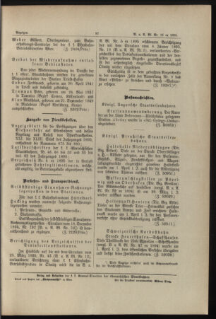 Verordnungs- und Anzeige-Blatt der k.k. General-Direction der österr. Staatsbahnen 18950406 Seite: 7