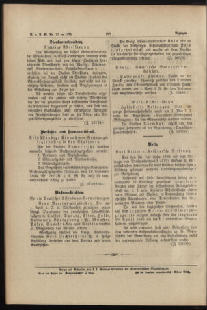 Verordnungs- und Anzeige-Blatt der k.k. General-Direction der österr. Staatsbahnen 18950413 Seite: 2