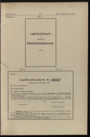 Verordnungs- und Anzeige-Blatt der k.k. General-Direction der österr. Staatsbahnen 18950420 Seite: 7