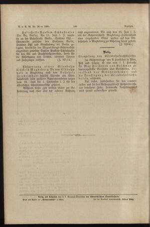 Verordnungs- und Anzeige-Blatt der k.k. General-Direction der österr. Staatsbahnen 18950622 Seite: 14