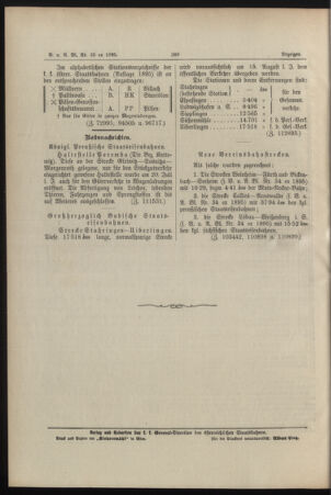 Verordnungs- und Anzeige-Blatt der k.k. General-Direction der österr. Staatsbahnen 18950727 Seite: 10