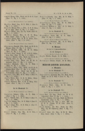 Verordnungs- und Anzeige-Blatt der k.k. General-Direction der österr. Staatsbahnen 18950817 Seite: 3