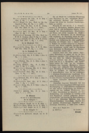 Verordnungs- und Anzeige-Blatt der k.k. General-Direction der österr. Staatsbahnen 18950817 Seite: 4