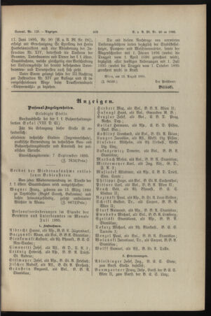 Verordnungs- und Anzeige-Blatt der k.k. General-Direction der österr. Staatsbahnen 18950824 Seite: 5