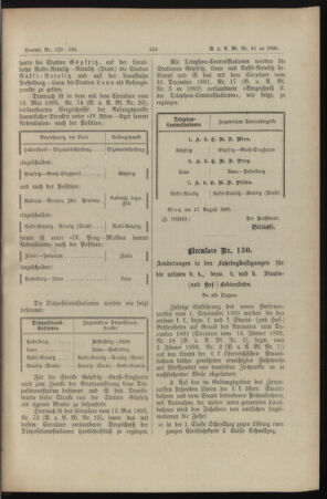 Verordnungs- und Anzeige-Blatt der k.k. General-Direction der österr. Staatsbahnen 18950831 Seite: 3