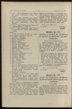 Verordnungs- und Anzeige-Blatt der k.k. General-Direction der österr. Staatsbahnen 18950831 Seite: 4