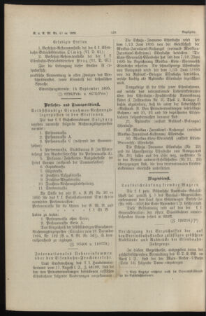 Verordnungs- und Anzeige-Blatt der k.k. General-Direction der österr. Staatsbahnen 18950831 Seite: 8