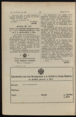 Verordnungs- und Anzeige-Blatt der k.k. General-Direction der österr. Staatsbahnen 18950921 Seite: 2