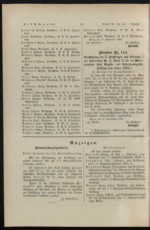 Verordnungs- und Anzeige-Blatt der k.k. General-Direction der österr. Staatsbahnen 18950928 Seite: 16