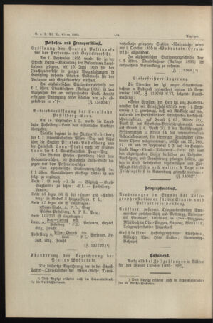 Verordnungs- und Anzeige-Blatt der k.k. General-Direction der österr. Staatsbahnen 18950928 Seite: 18