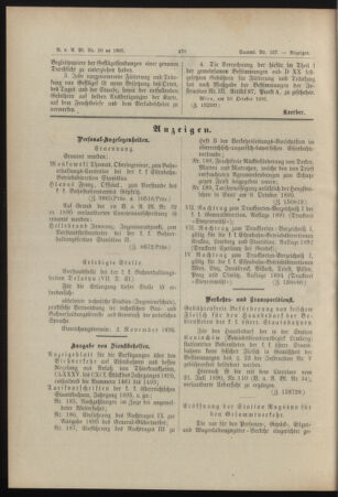 Verordnungs- und Anzeige-Blatt der k.k. General-Direction der österr. Staatsbahnen 18951019 Seite: 2