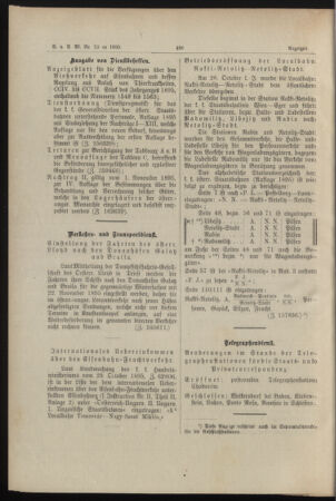 Verordnungs- und Anzeige-Blatt der k.k. General-Direction der österr. Staatsbahnen 18951109 Seite: 2