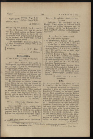 Verordnungs- und Anzeige-Blatt der k.k. General-Direction der österr. Staatsbahnen 18951214 Seite: 19