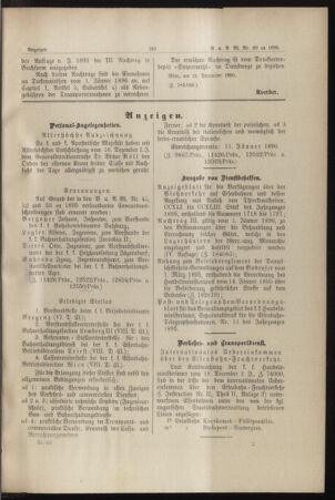 Verordnungs- und Anzeige-Blatt der k.k. General-Direction der österr. Staatsbahnen 18951228 Seite: 5