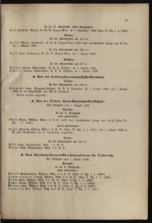 Verordnungs- und Anzeige-Blatt der k.k. General-Direction der österr. Staatsbahnen 18960208 Seite: 3