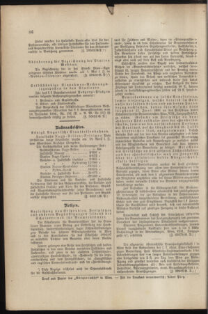 Verordnungs- und Anzeige-Blatt der k.k. General-Direction der österr. Staatsbahnen 18960509 Seite: 2