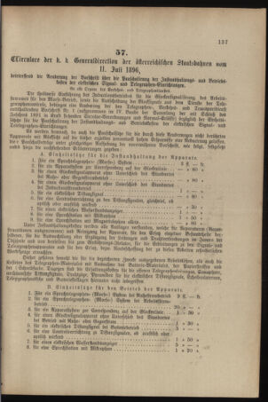 Verordnungs- und Anzeige-Blatt der k.k. General-Direction der österr. Staatsbahnen 18960718 Seite: 3