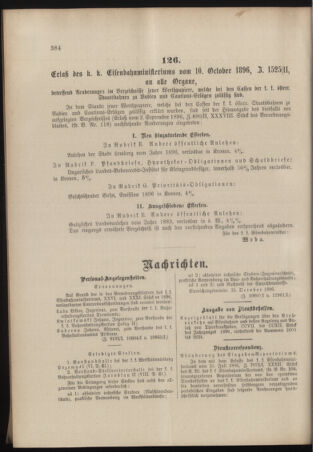 Verordnungs- und Anzeige-Blatt der k.k. General-Direction der österr. Staatsbahnen 18961017 Seite: 2