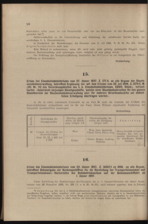 Verordnungs- und Anzeige-Blatt der k.k. General-Direction der österr. Staatsbahnen 18970213 Seite: 4