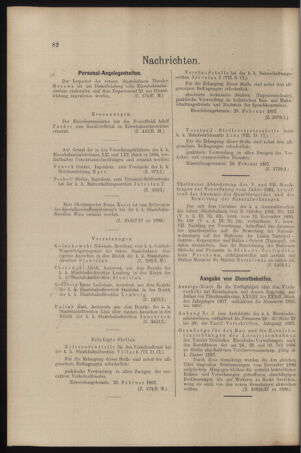 Verordnungs- und Anzeige-Blatt der k.k. General-Direction der österr. Staatsbahnen 18970220 Seite: 24