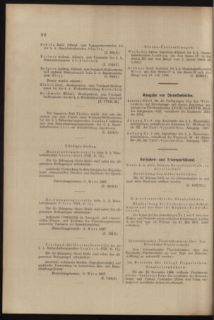 Verordnungs- und Anzeige-Blatt der k.k. General-Direction der österr. Staatsbahnen 18970227 Seite: 6