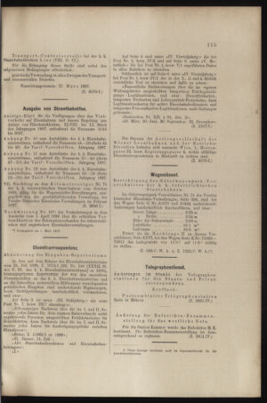 Verordnungs- und Anzeige-Blatt der k.k. General-Direction der österr. Staatsbahnen 18970320 Seite: 3