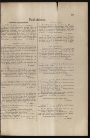 Verordnungs- und Anzeige-Blatt der k.k. General-Direction der österr. Staatsbahnen 18970403 Seite: 3