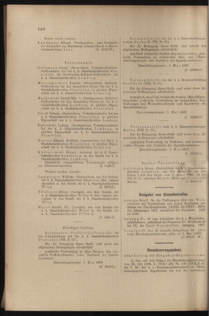 Verordnungs- und Anzeige-Blatt der k.k. General-Direction der österr. Staatsbahnen 18970424 Seite: 2