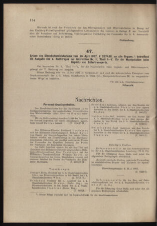 Verordnungs- und Anzeige-Blatt der k.k. General-Direction der österr. Staatsbahnen 18970430 Seite: 2