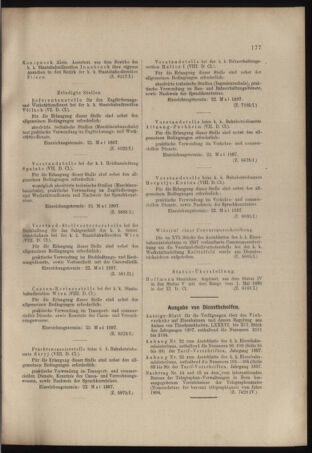 Verordnungs- und Anzeige-Blatt der k.k. General-Direction der österr. Staatsbahnen 18970515 Seite: 3