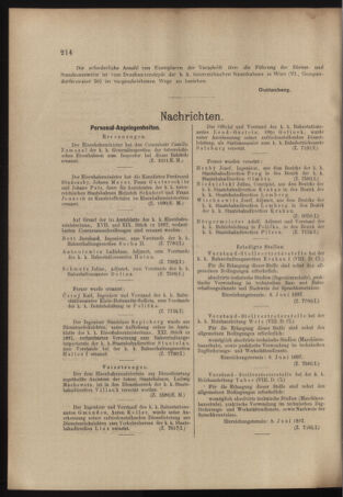 Verordnungs- und Anzeige-Blatt der k.k. General-Direction der österr. Staatsbahnen 18970529 Seite: 24