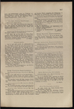 Verordnungs- und Anzeige-Blatt der k.k. General-Direction der österr. Staatsbahnen 18970529 Seite: 27