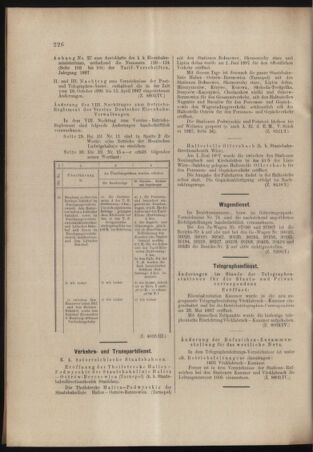 Verordnungs- und Anzeige-Blatt der k.k. General-Direction der österr. Staatsbahnen 18970605 Seite: 8