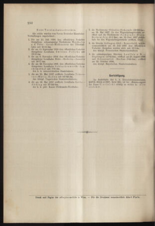 Verordnungs- und Anzeige-Blatt der k.k. General-Direction der österr. Staatsbahnen 18970626 Seite: 10