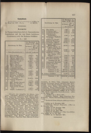 Verordnungs- und Anzeige-Blatt der k.k. General-Direction der österr. Staatsbahnen 18970626 Seite: 7