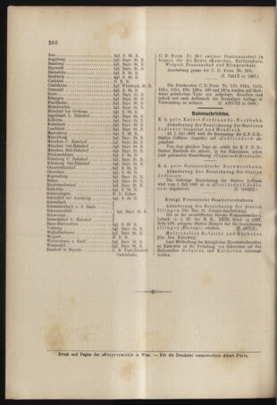 Verordnungs- und Anzeige-Blatt der k.k. General-Direction der österr. Staatsbahnen 18970703 Seite: 4