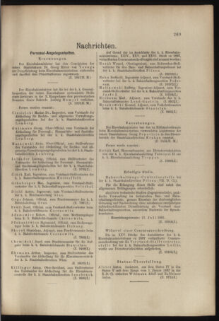 Verordnungs- und Anzeige-Blatt der k.k. General-Direction der österr. Staatsbahnen 18970710 Seite: 3