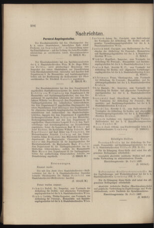 Verordnungs- und Anzeige-Blatt der k.k. General-Direction der österr. Staatsbahnen 18970717 Seite: 24