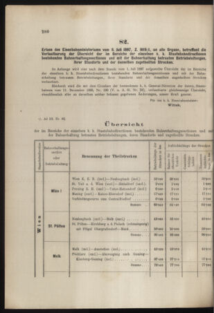 Verordnungs- und Anzeige-Blatt der k.k. General-Direction der österr. Staatsbahnen 18970717 Seite: 8