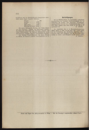 Verordnungs- und Anzeige-Blatt der k.k. General-Direction der österr. Staatsbahnen 18970731 Seite: 4