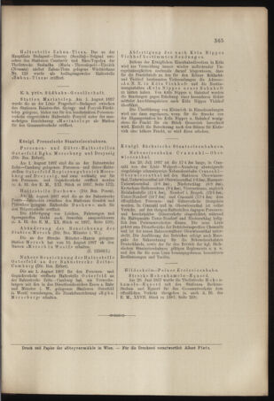 Verordnungs- und Anzeige-Blatt der k.k. General-Direction der österr. Staatsbahnen 18970814 Seite: 7