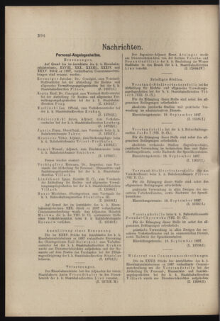 Verordnungs- und Anzeige-Blatt der k.k. General-Direction der österr. Staatsbahnen 18970911 Seite: 2