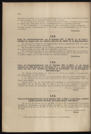 Verordnungs- und Anzeige-Blatt der k.k. General-Direction der österr. Staatsbahnen 18970925 Seite: 2