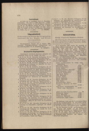 Verordnungs- und Anzeige-Blatt der k.k. General-Direction der österr. Staatsbahnen 18971009 Seite: 8